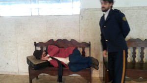 Teste de figurinos e fotos para divulgação do 1º Ensaio Aberto.